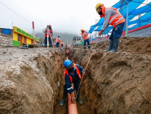 La Autoridad Nacional de Infraestructura (ANIN) Impulsa acuerdos para la ejecución de proyecto de drenaje pluvial en distritos de Piura, Castilla y Veintiséis de Octubre. Foto: ANDINA/Difusión