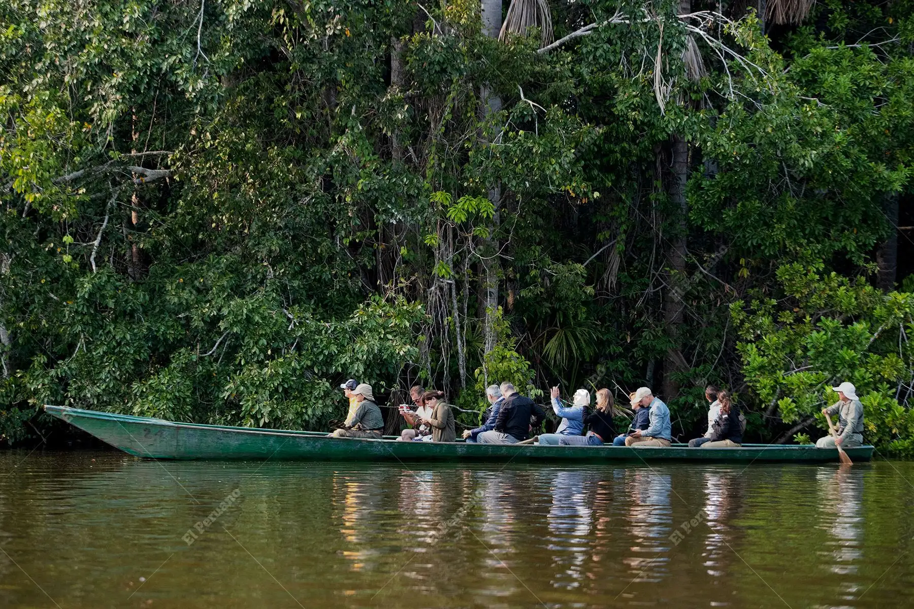 Madre de Dios - 6 setiembre 2022 / Laguna Sandoval en la Reserva Nacional de Tambopata en Puerto Maldonado. Foto: Diario Oficial El Peruano / Carlos Lezama