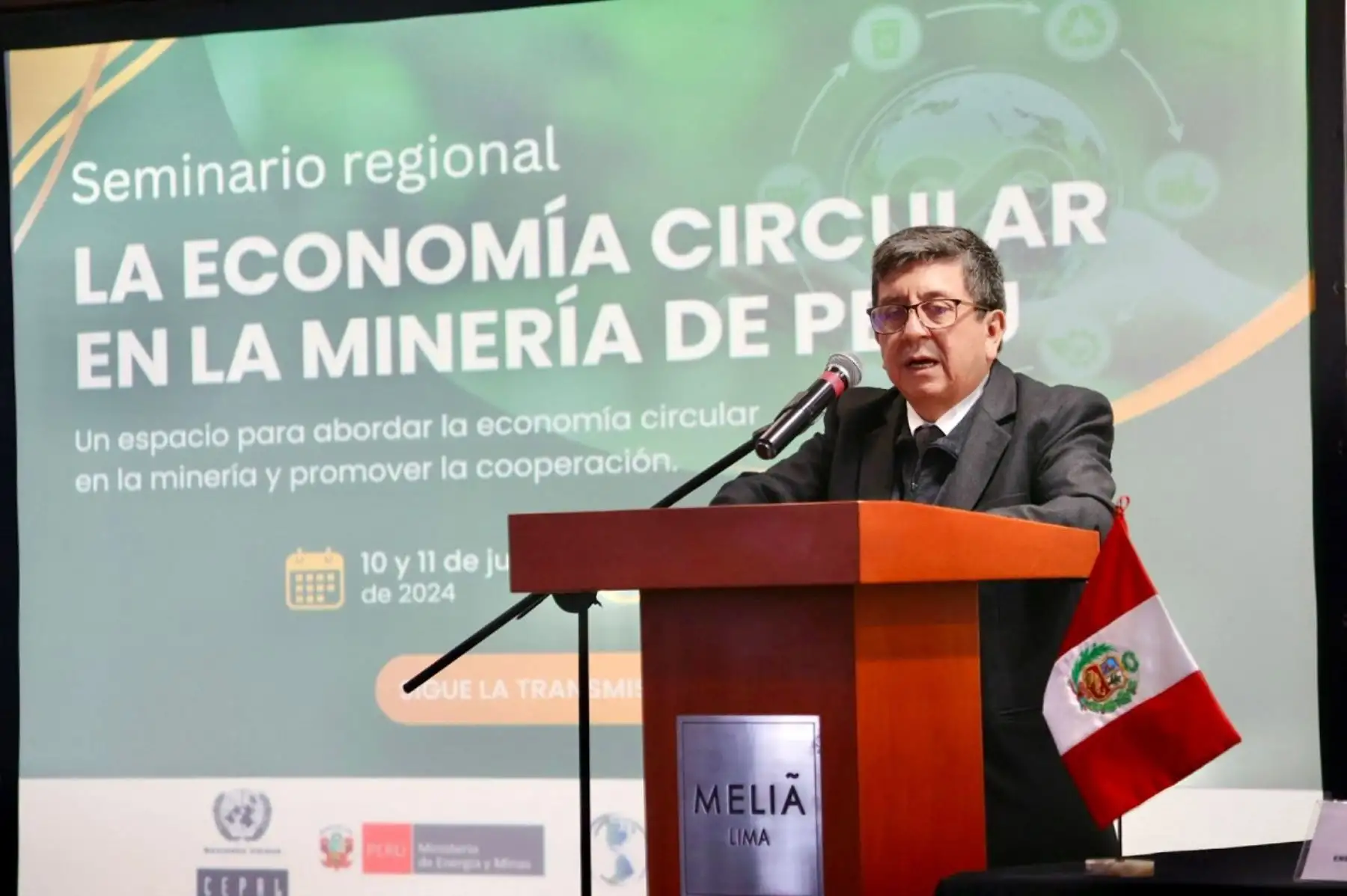 Viceministro de Minas, Henry Luna. Foto: Cortesía.