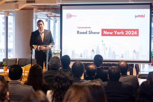 La Asociación inPerú confirmó el retorno de su "Road Show" para promocionar inversiones hacia el Perú, esta vez en Nueva York. Foto: Cortesía.