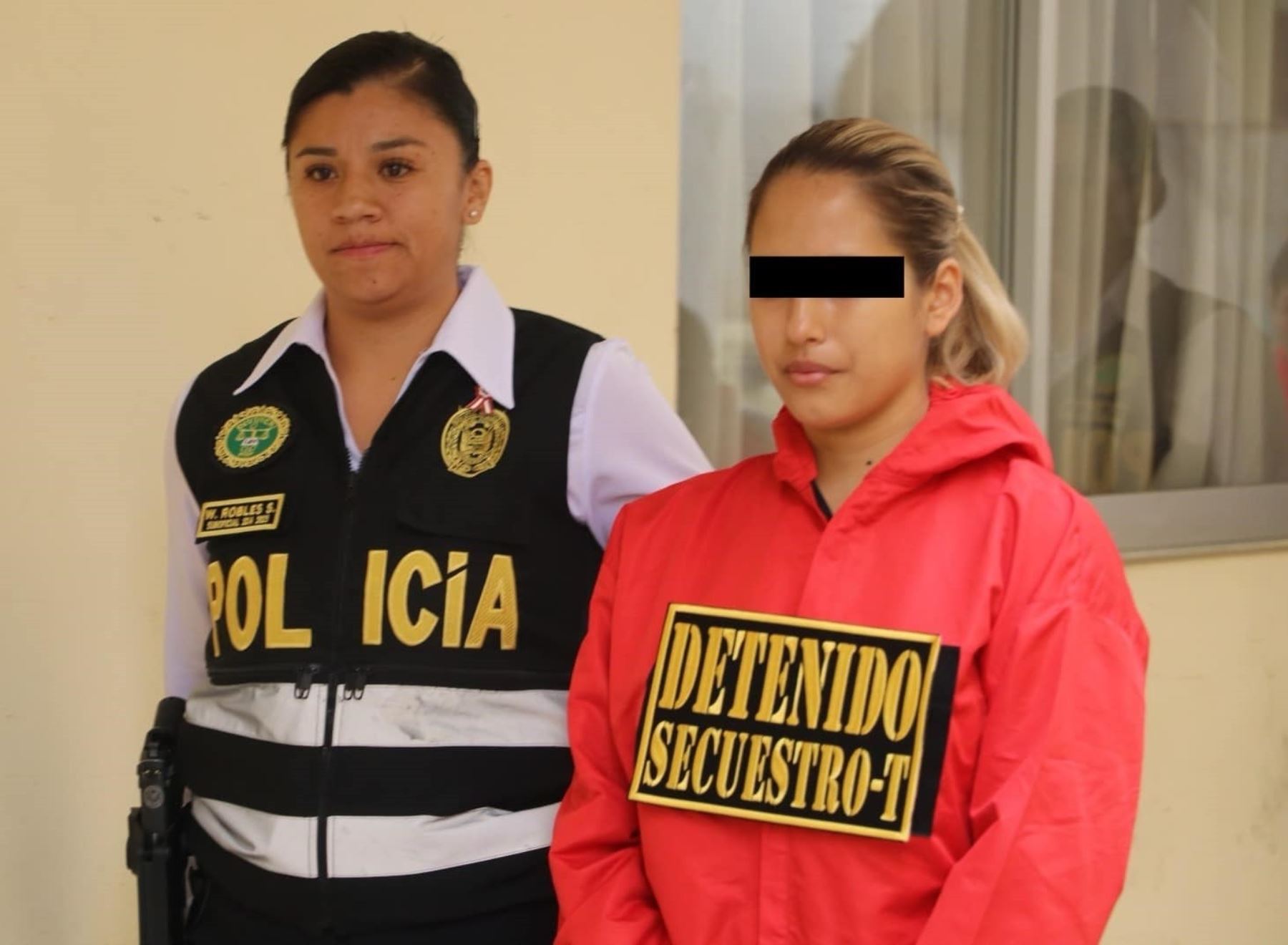 Ocho personas se encuentran detenidas por su presunta participación en el secuestro de la joven estudiante de Psicología Kristell Cotrina Cruz perpetrado en el distrito de La Esperanza, en Trujillo. Foto: Luis Puell