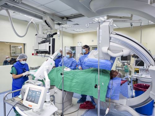EsSalud operará, por primera vez, a asegurados con males cardiovasculares de La Libertad en el hospital de Alta Complejidad Virgen de la Puerta de Trujillo. ANDINA/Difusión