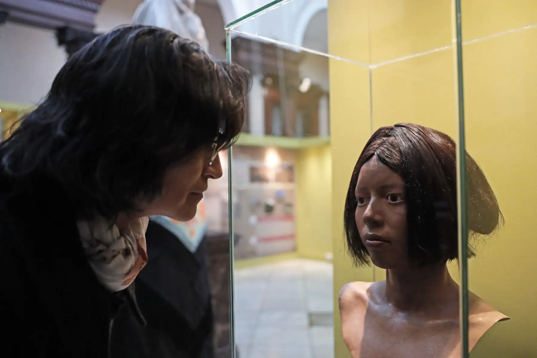 La Beneficencia de Lima Metropolitana, junto a la Zona Arqueológica Caral del Ministerio de Cultura, presenta la exposición “Ciudad Sagrada de Caral, Patrimonio Mundial y los valores de la civilización Caral. Reflexiones para el buen vivir”. Foto: ANDINA/ Connie Calderon
