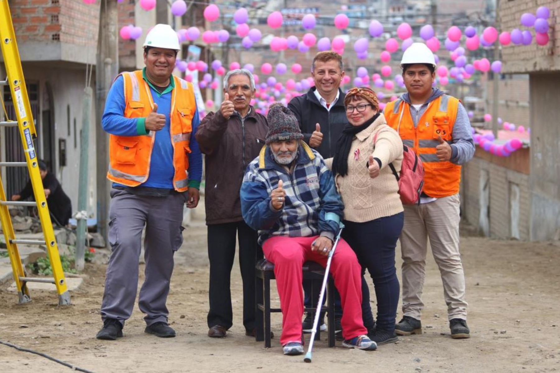 Colocan primera piedra para construcción de pistas  y veredas en Ventanilla. Foto: ANDINA/Difusión