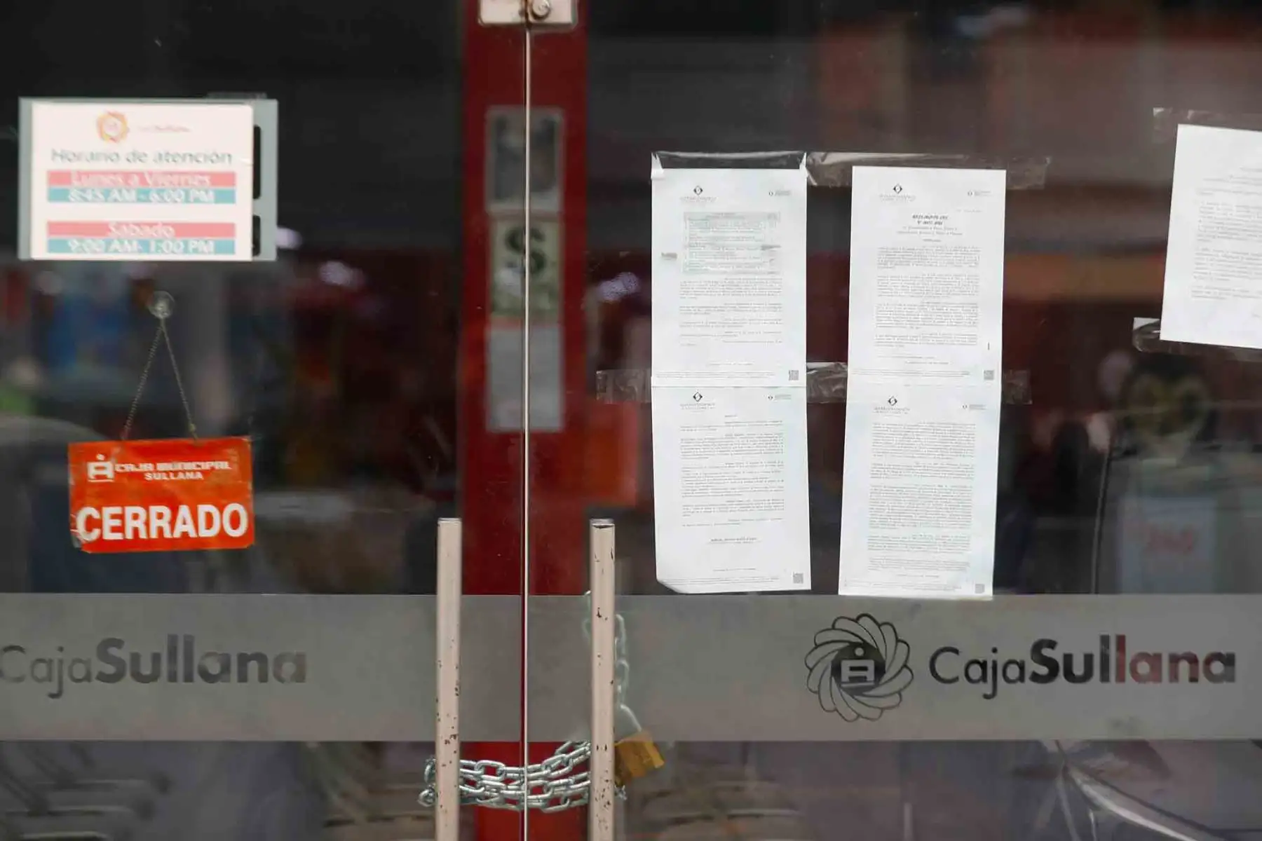 Mediante Resolución SBS Nº 02477-2024, publicada hoy en el diario oficial El Peruano, se declaró el sometimiento a Régimen de Intervención a la Caja Municipal de Ahorro y Crédito de Sullana, por la causal prevista en el numeral 4 del artículo 104 de la Ley General. Foto: ANDINA/ Daniel Bracamonte