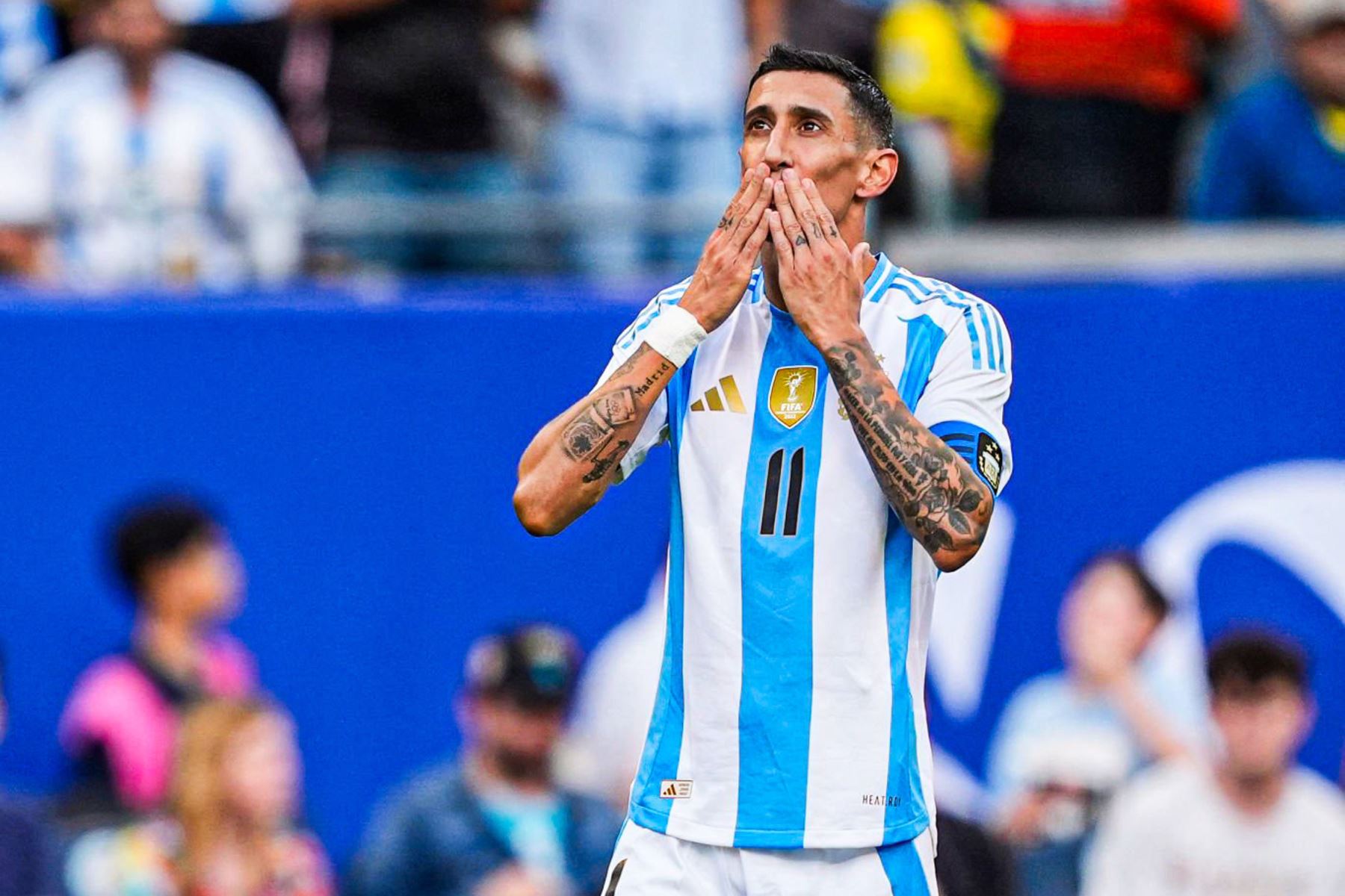 La Conmebol homenajea a Di María: ¡Gracias de corazón Fideo!