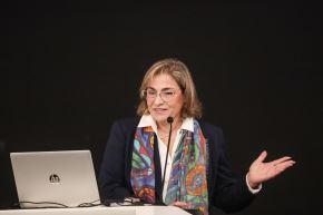 La viceministra de Turismo, Madeleine Burns, dio detalles sobre el roadshow. ANDINA/Difusión