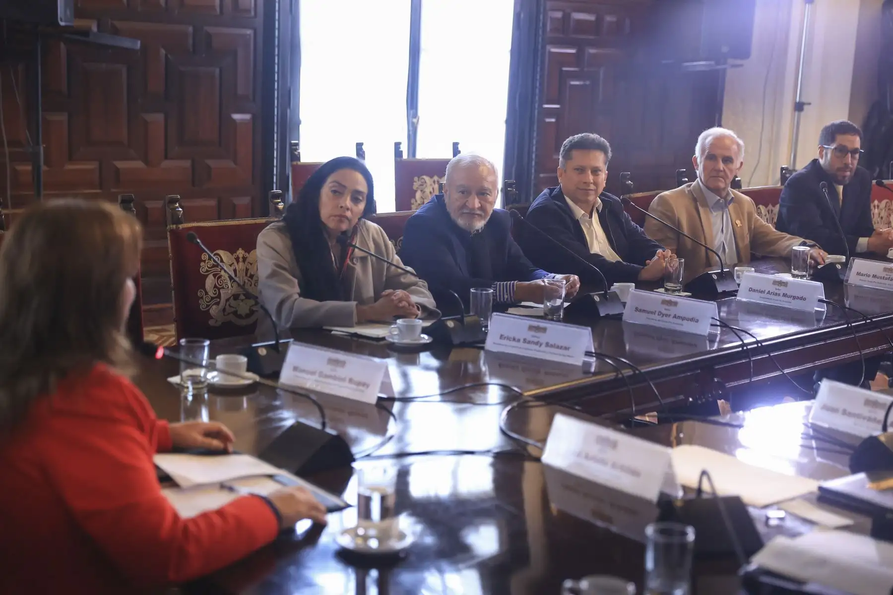 Reunión con representantes de la organización Pro Amazonía. Foto: ANDINA/Prensa Presidencia