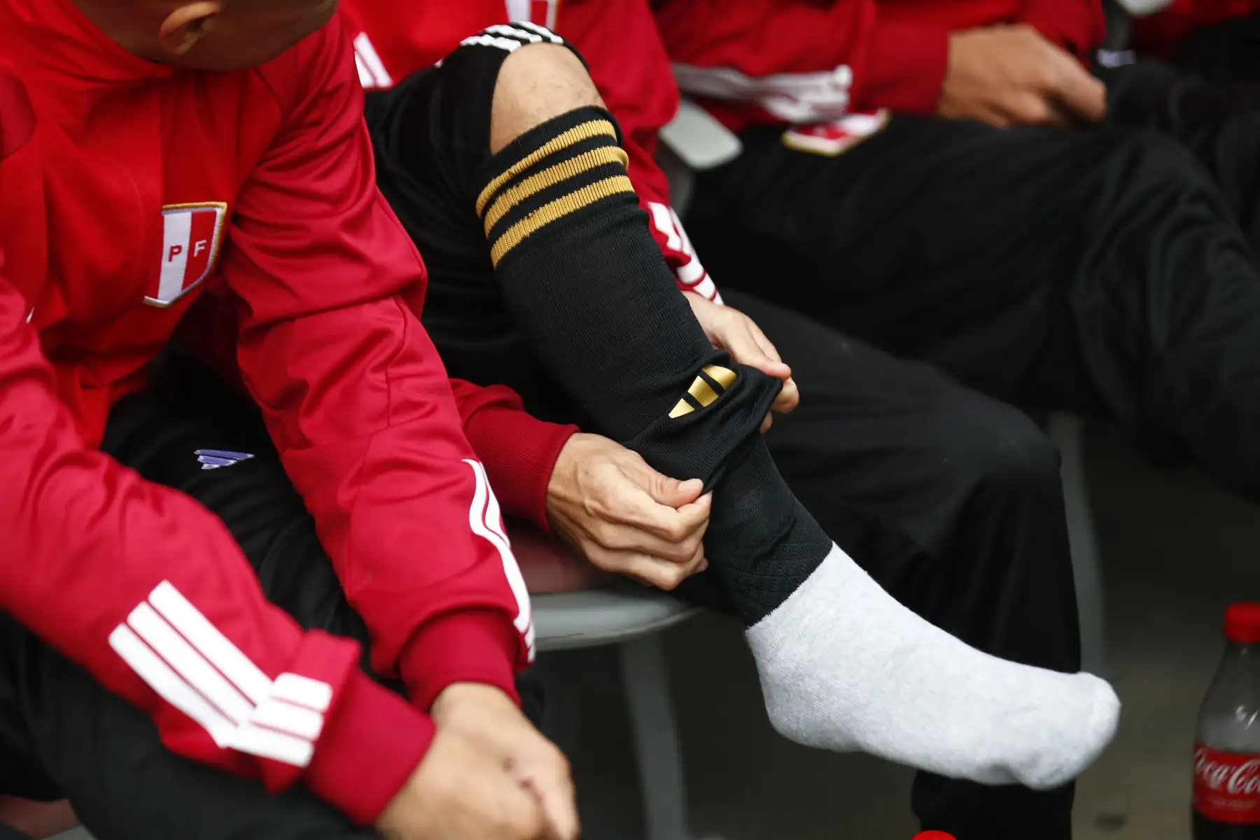 Internos de los centros penitenciarios del Callao y de Chincha disputaron la final de la denominada Copa América Penitenciaria 2024 en el Estadio Nacional, representando a las selecciones de Perú y Costa Rica respectivamente. Foto: ANDINA/Daniel Bracamonte
