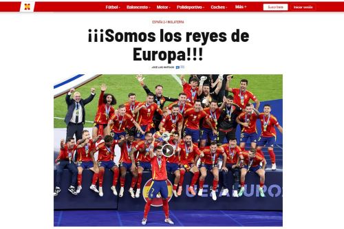 Así informa la prensa mundial sobre el triunfo de España que se corona campeón de la Eurocopa 2024