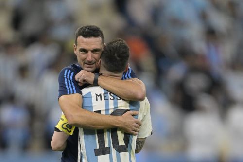 Lionel Scaloni resaltó la jerarquía que posee Messi y las ganas que siempre tiene de querer apoyar a la selección argentina