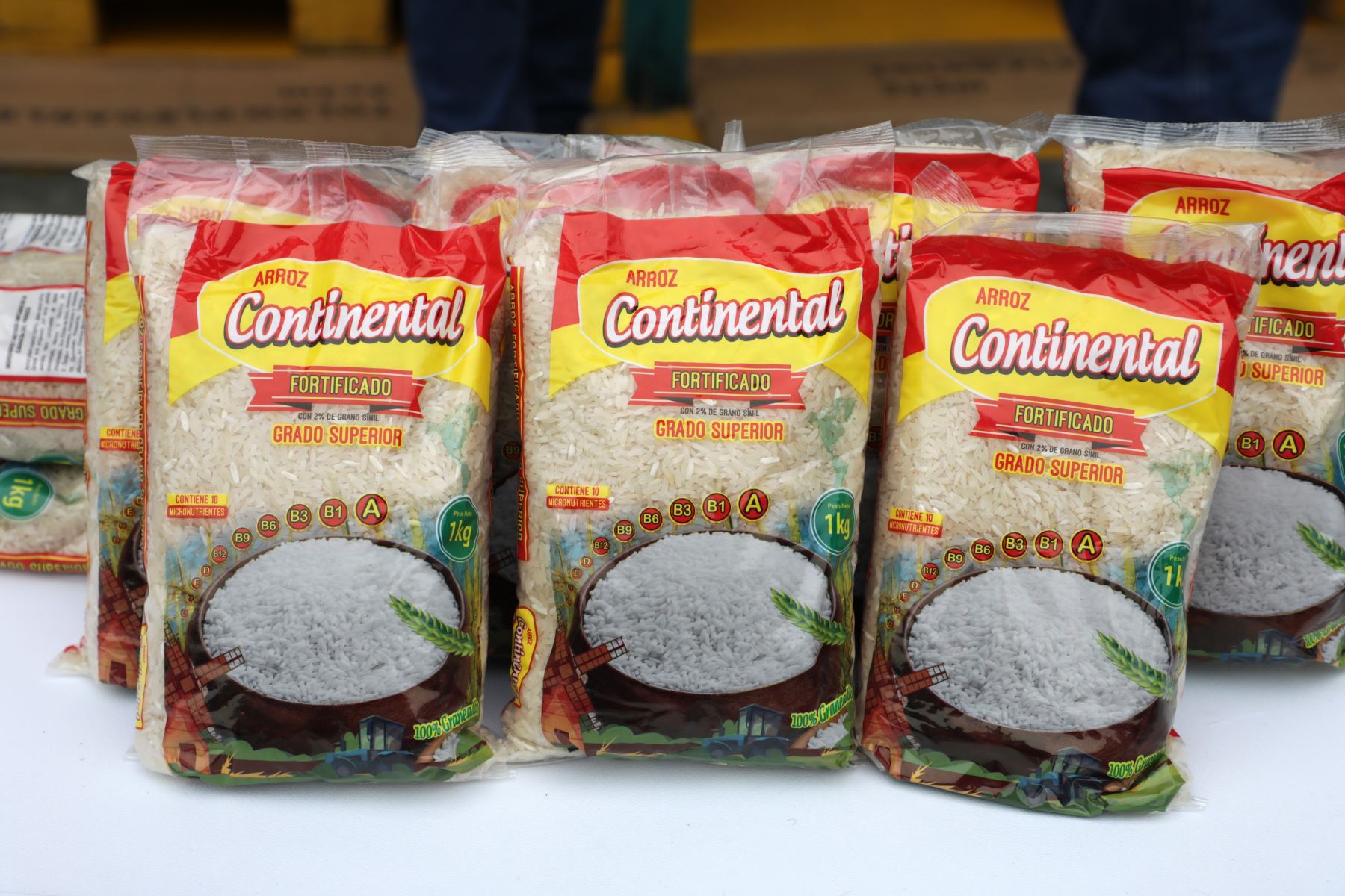 Santa Anita: inauguran 1er puesto de venta de arroz fortificado en Mercado de Productores. Foto: ANDINA/Difusión.