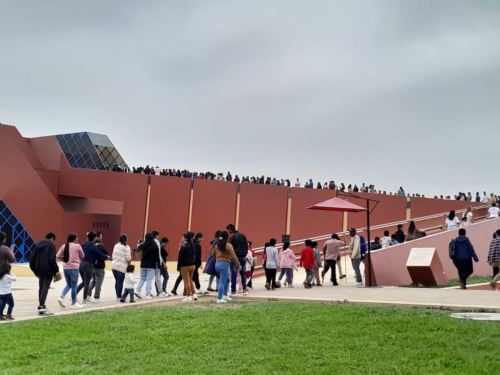 El Museo Tumbas Reales de Sipán, ubicado en Lambayeque, es uno de los recintos más visitados en Perú. ANDINA/Difusión