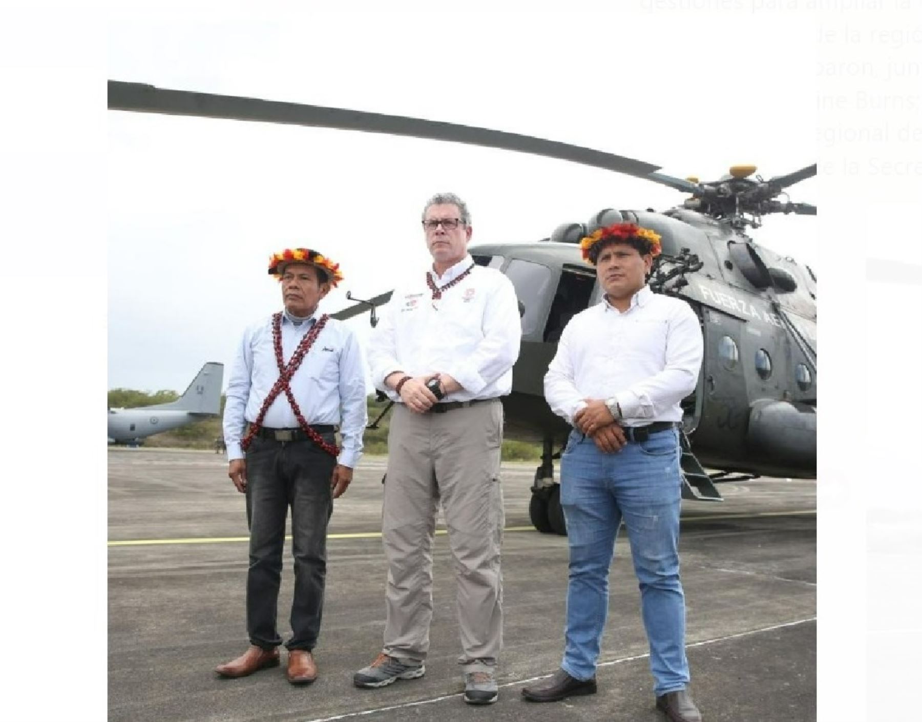 Ministro de Educación, Morgan Quero, viajó hoy al centro poblado Huampami, ubicado en la provincia de Condorcanqui, donde cumplirá una serie de actividades.