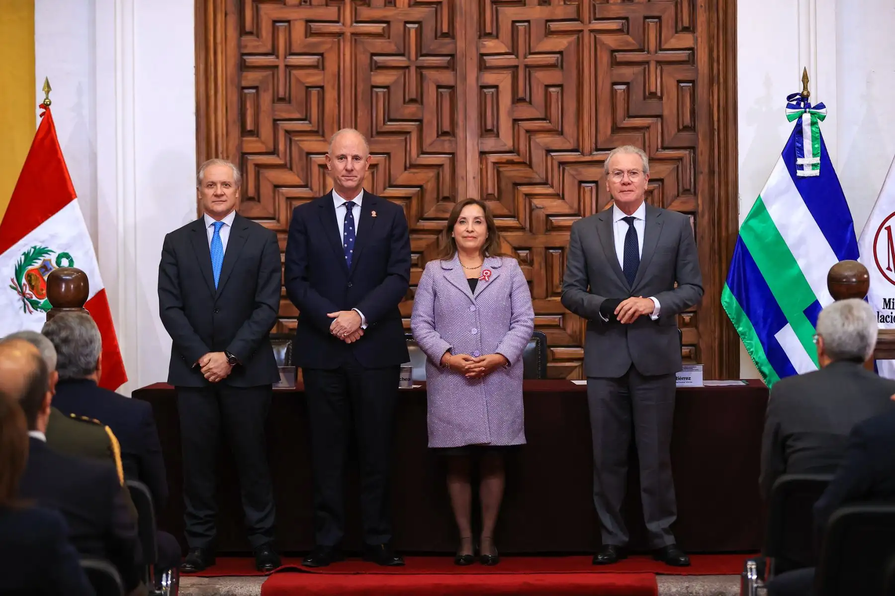 Presidenta Dina Boluarte participa en la ceremonia de inauguración del Foro Internacional sobre Delincuencia Organizada Transnacional.
Foto: ANDINA/Prensa Presidencia