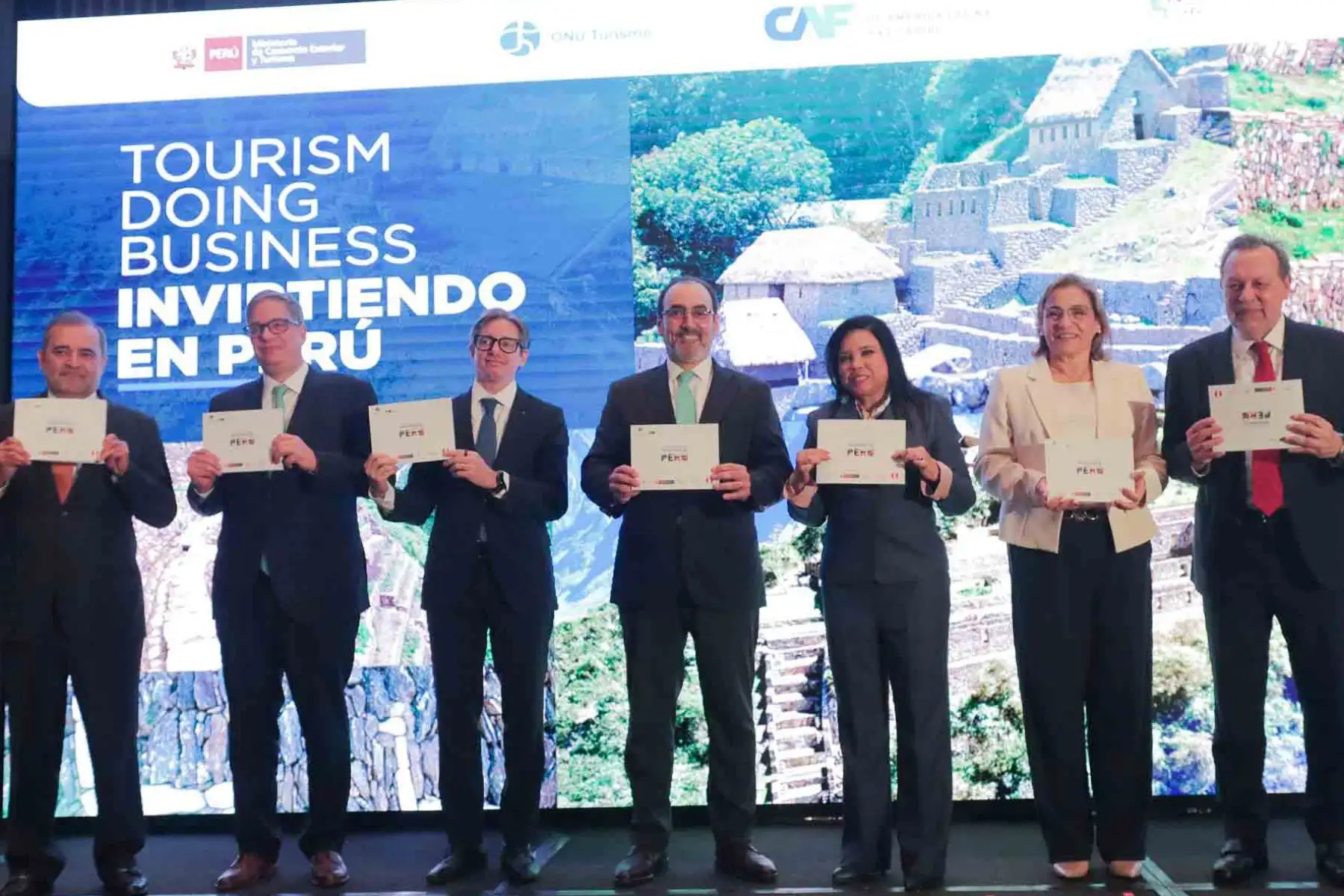 Esta importante publicación, fue elaborada gracias a una alianza de cooperación con la Agencia de las Naciones Unidades especializada en Turismo (ONU Turismo) y el Banco de Desarrollo de América Latina y el Caribe – CAF. Foto: ANDINA/ Lino Chipana