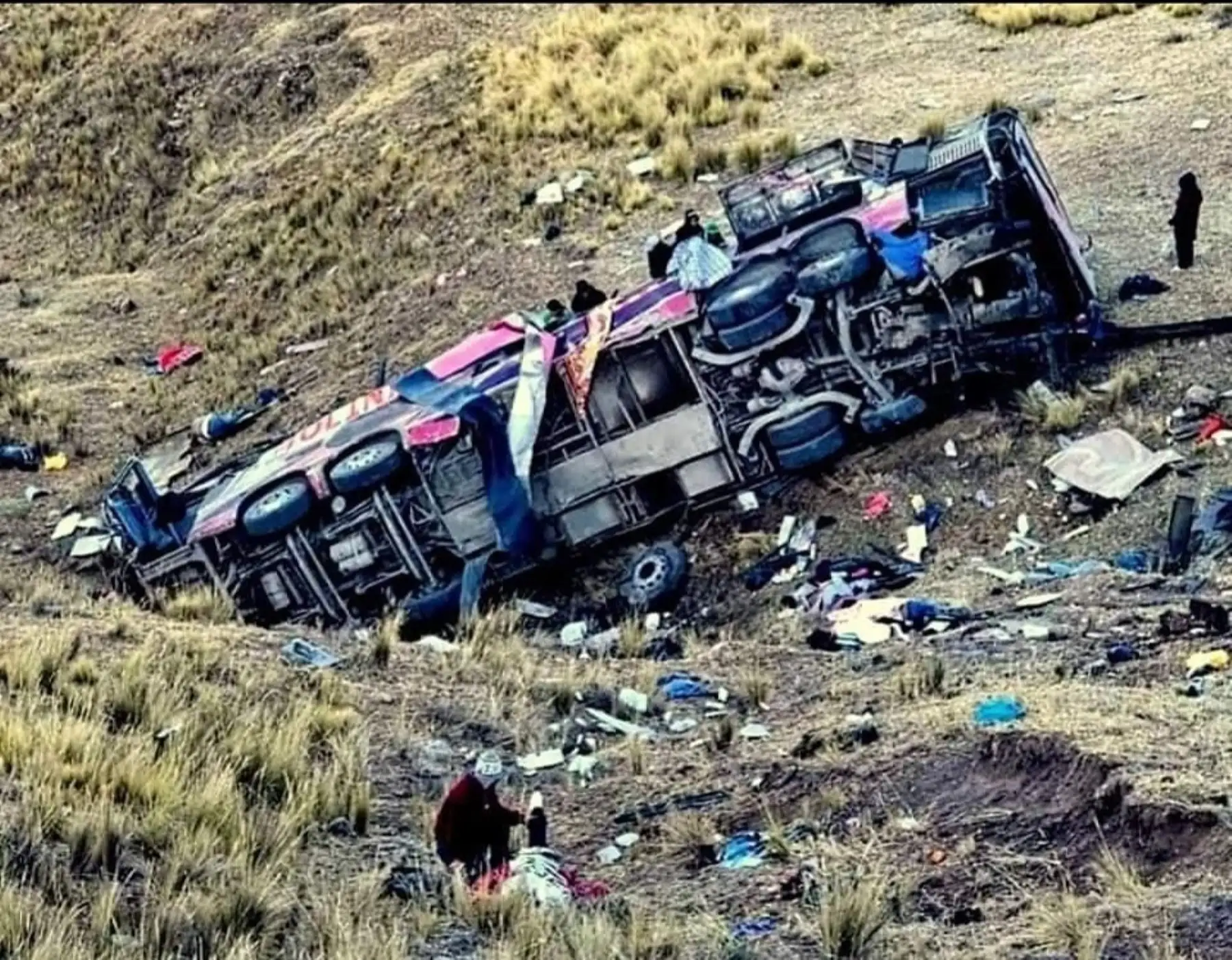 La Sutran confirmó que el bus interprovincial de la empresa Molina, que protagonizó un trágico accidente en la vía Los Libertadores, tiene el SOAT vigente.
