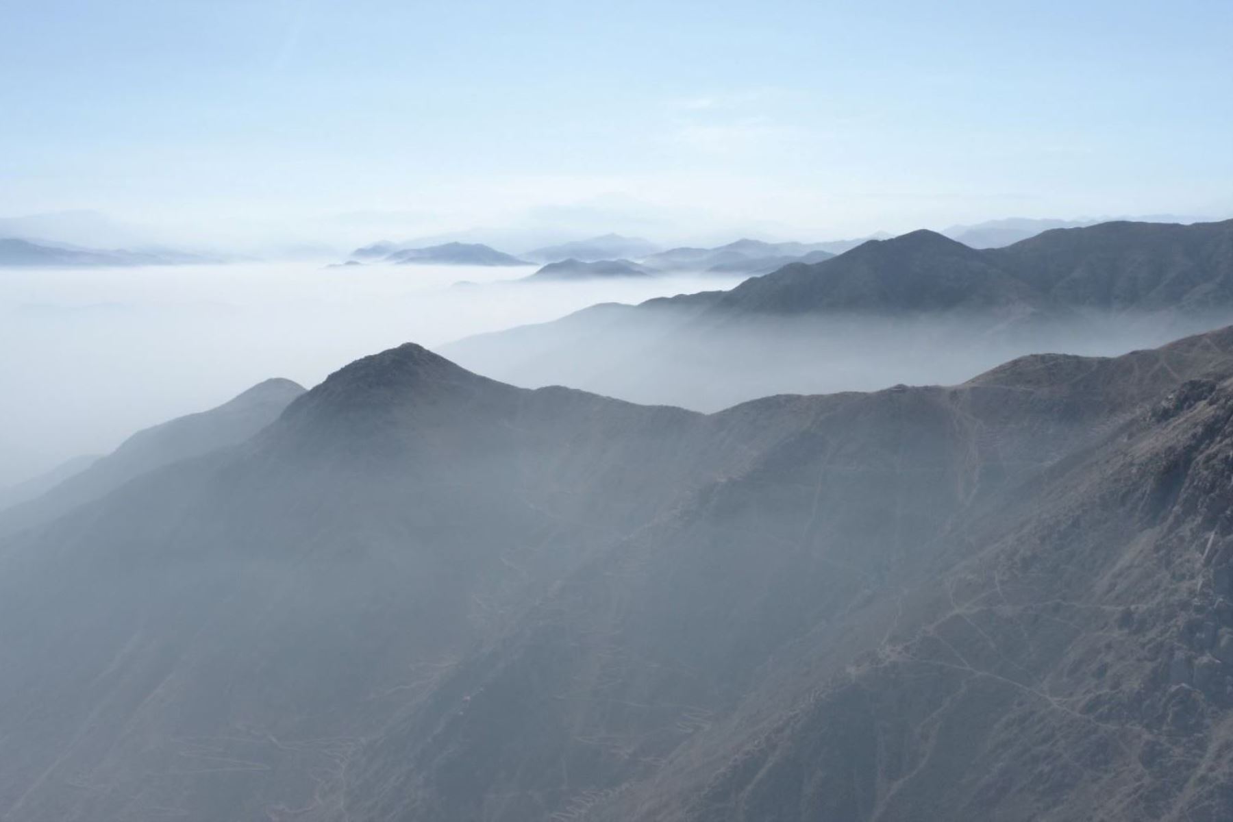 Conoce el fascinante colchón de nubes en Lima, el nuevo paisaje turístico de La Molina. Foto: municipalidad de La Molina.