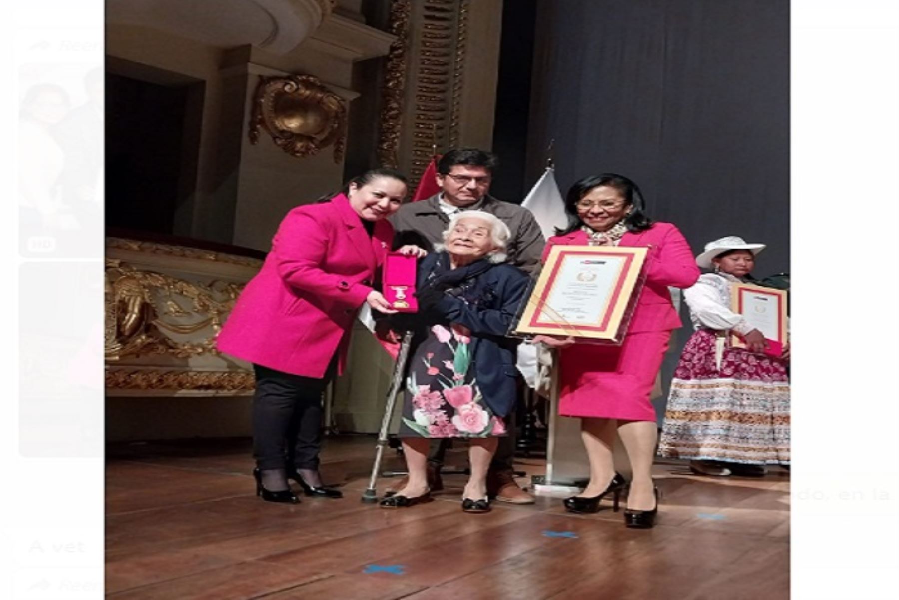 Doña Trinidad Maldonado tiene 91 años, nació en el distrito de Pachiza, región San Martín. Tiene 2 hijos, 5 nietos, 8 bisnietos.