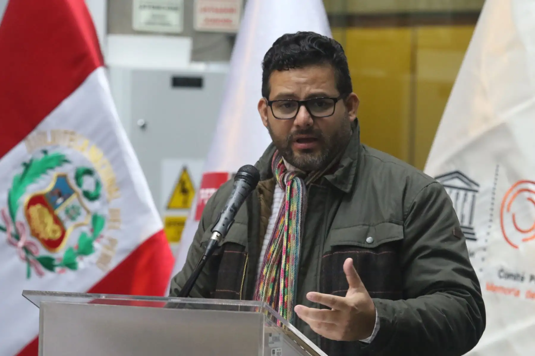 La ministra de Cultura, Leslie Urteaga, participó en la ceremonia de incorporación al Comité Peruano de Memoria del Mundo y Entrega de Certificados Memoria del Mundo del Material Bibliográfico Documental resguardado por la Biblioteca Nacional del Perú.
Foto: ANDINA/ Héctor Vinces