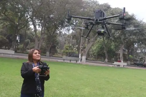 Actualmente Lía Ramos Fernández es ingeniera agrícola y responsable del Grupo de Investigación (DANI Concytec): Teledetección y Cambio Climático aplicado a la Agricultura y Recursos Hídricos. ANDINA/Héctor Vinces