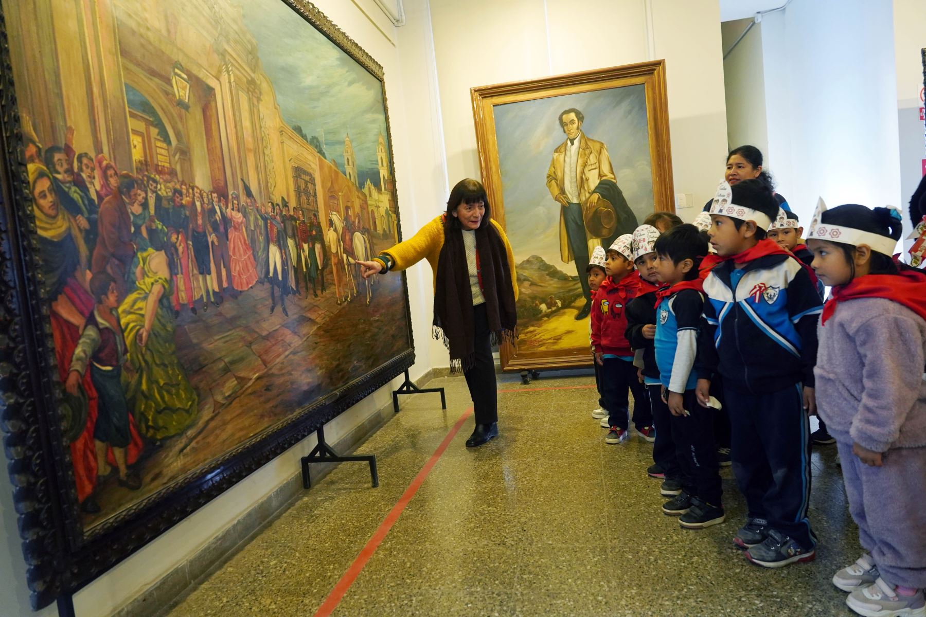 El Museo Regional de Ica presenta la exposición: Hablemos de la Independencia y de nosotros. Una muestra que se exhibe por Fiestas Patrias y se prolongará hasta el 7 de setiembre, fecha de aniversario del desembarco de la Expedición Libertadora de José de San Martín. Foto: Genry Bautista