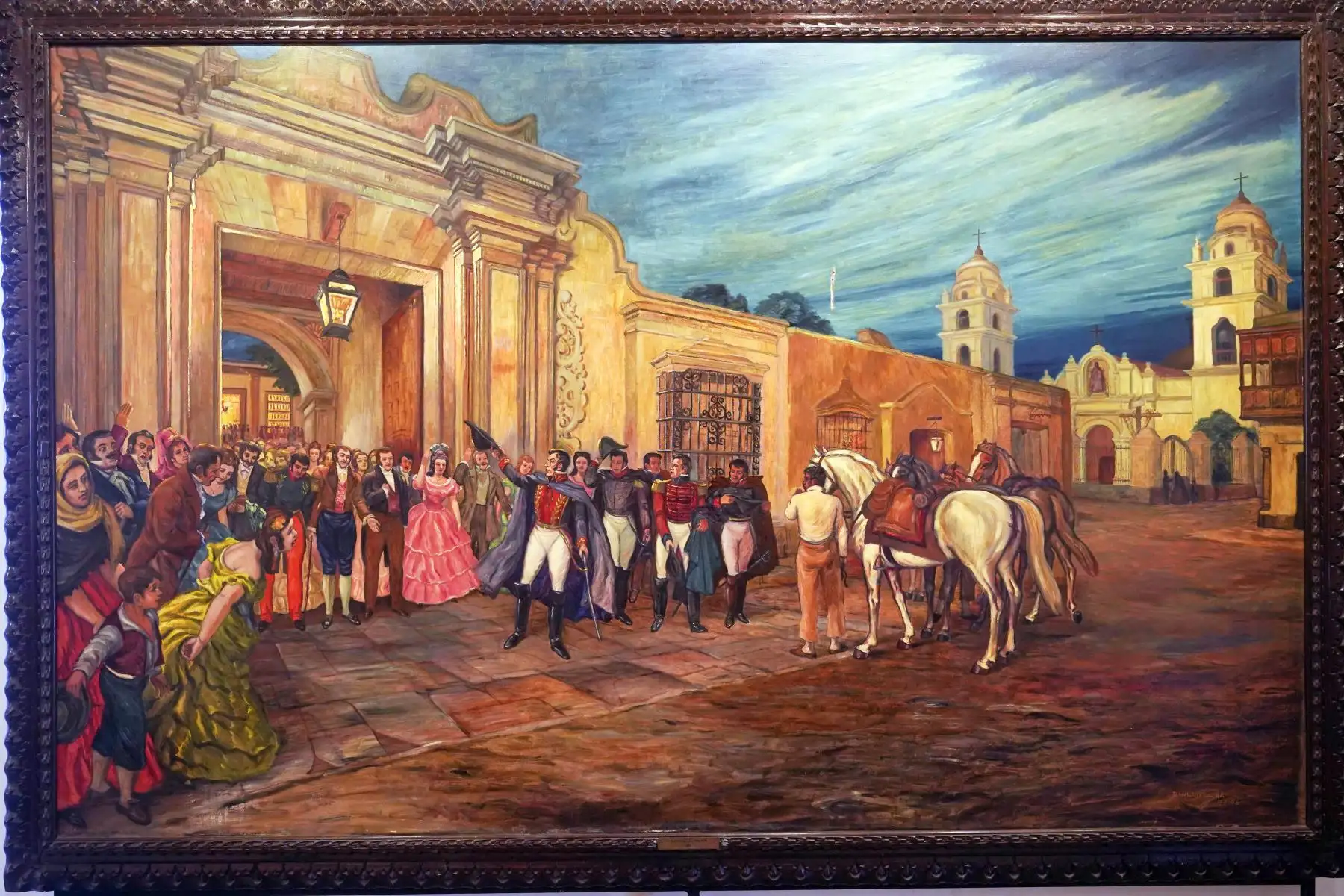 La exposición temporal se realiza al cumplirse los 200 años de la consolidación de nuestra Independencia y de la conmemoración de las heroicas batallas de Junín y Ayacucho. Foto: Genry Bautista