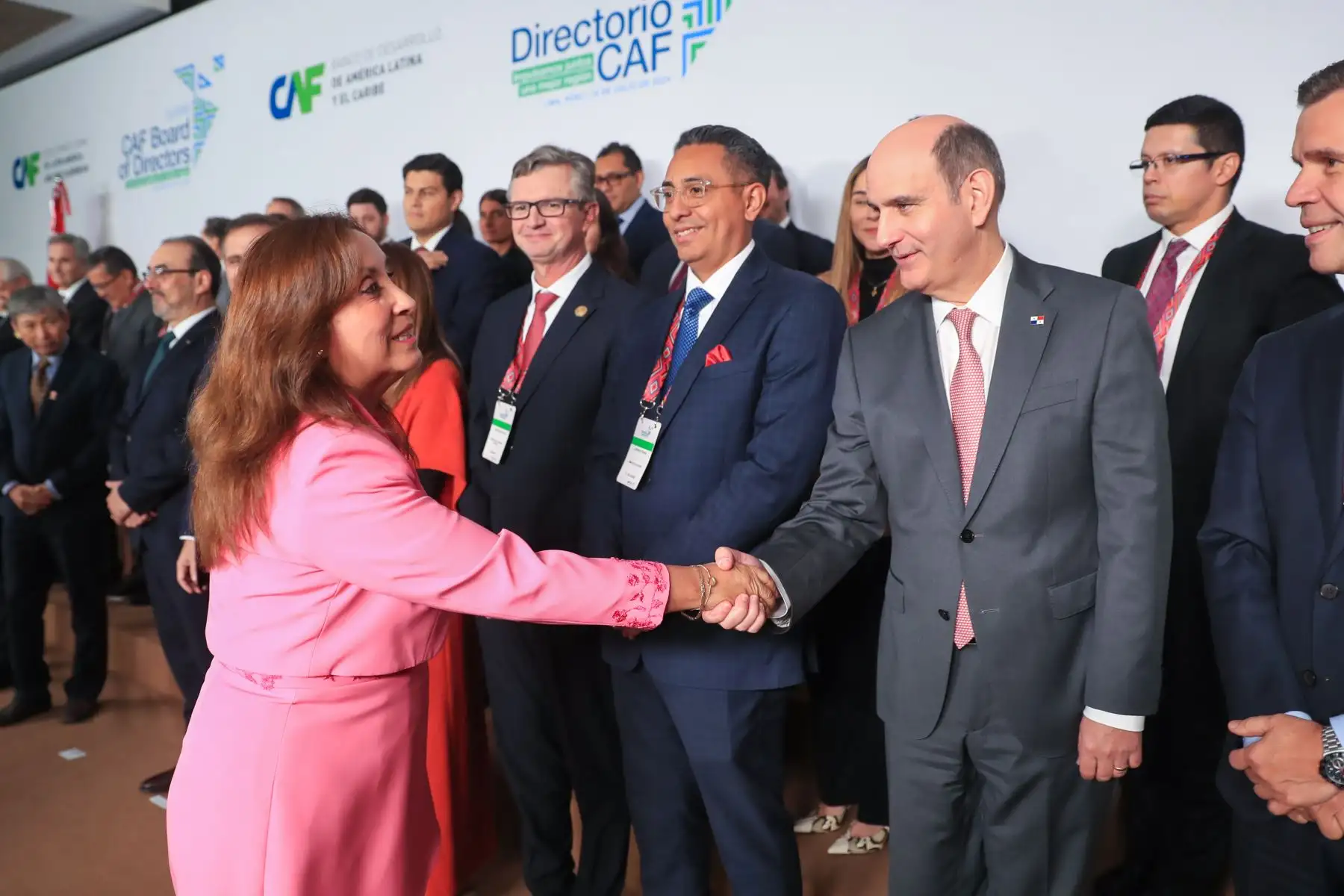 CLXXXII reunión del directorio de CAF - Banco de Desarrollo de América Latina y el Caribe. Foto: ANDINA/Prensa Presidencia
