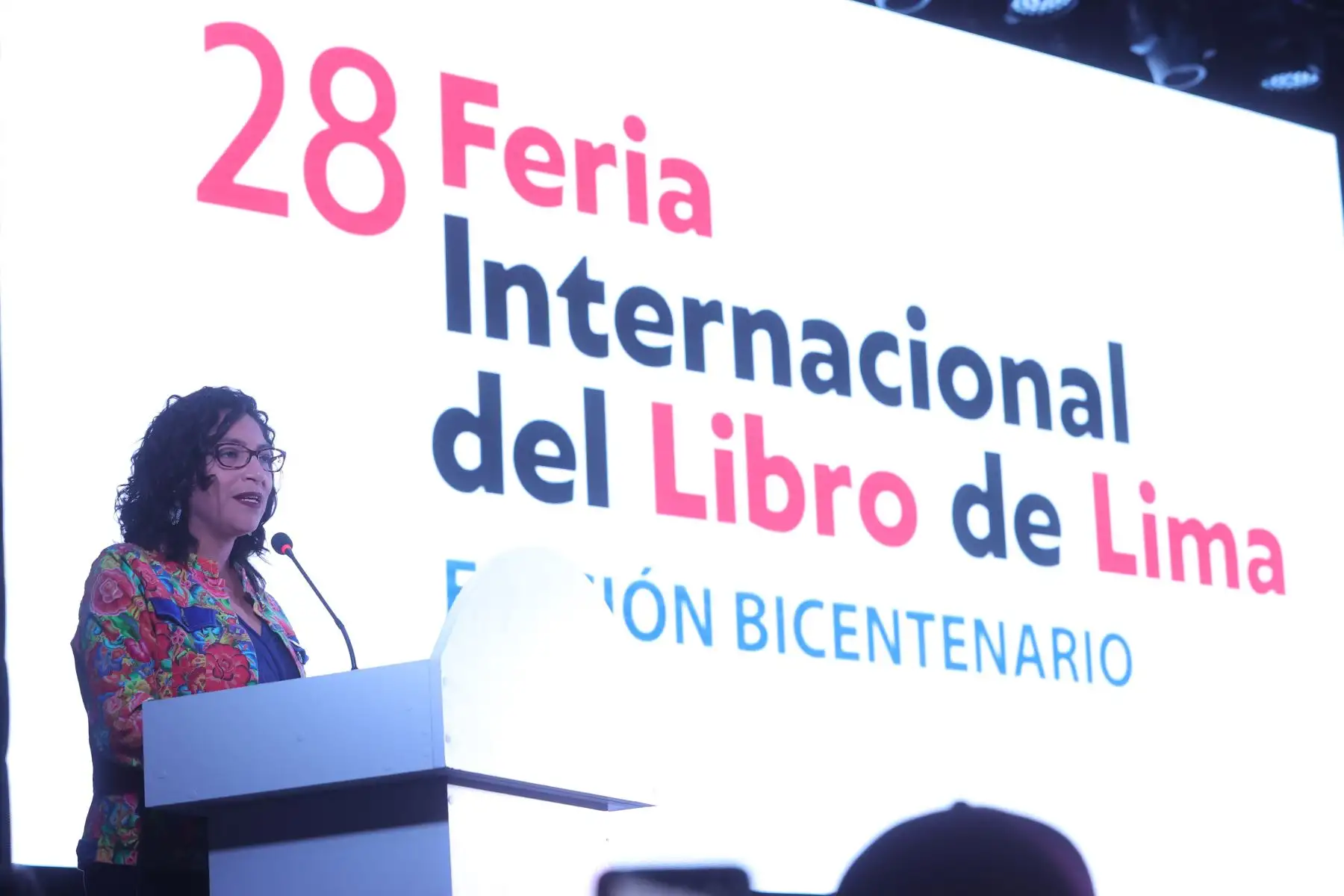 Se inaugura la 28° edición de la Feria Internacional del Libro. Foto: ANDINA/Melina Mejía