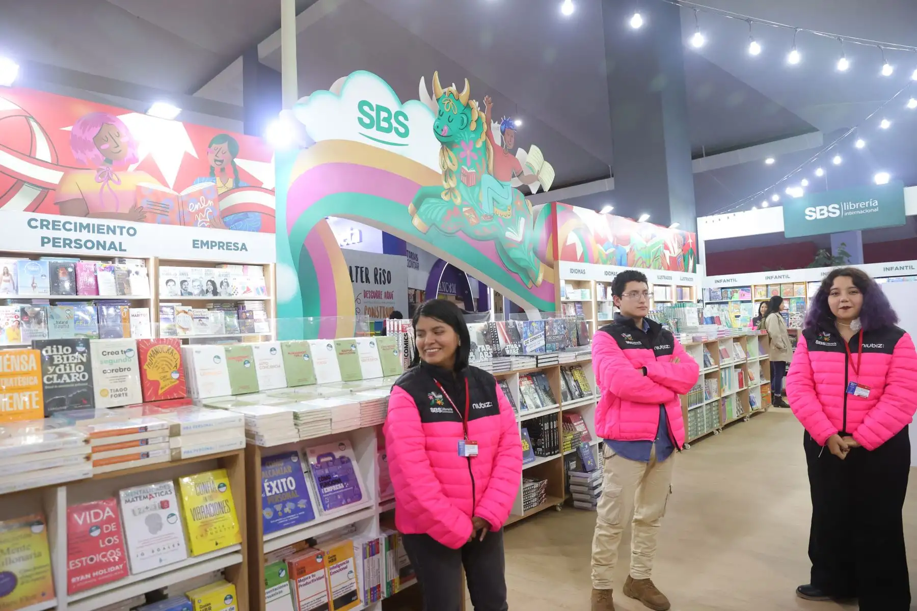 Se inaugura la 28° edición de la Feria Internacional del Libro. Foto: ANDINA/Melina Mejía