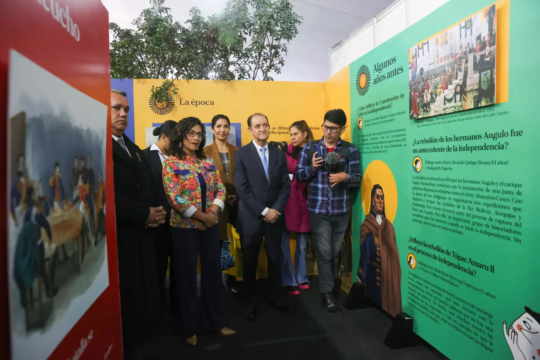 Se inaugura la 28° edición de la Feria Internacional del Libro. Foto: ANDINA/Melina Mejía