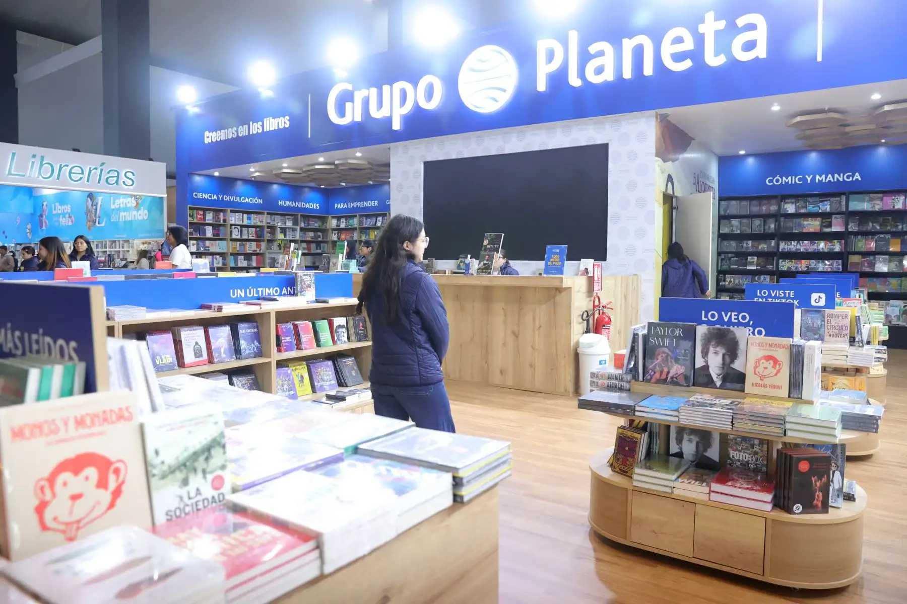 Se inaugura la 28° edición de la Feria Internacional del Libro. Foto: ANDINA/Melina Mejía