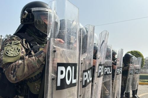Fuerzas especiales de la PNP deslumbran con demostraciones tácticas por Fiestas Patrias. Foto: ANDINA/Lenin Lobatón