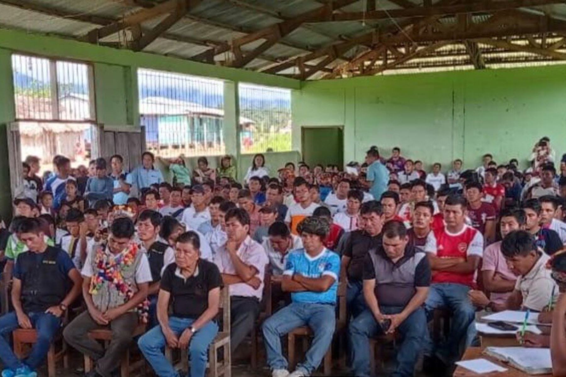 La comunidad nativa Barranquita, en la región Loreto, pertenece a la familia lingüística Cahuapanas .Foto: ANDINA/Sernanp