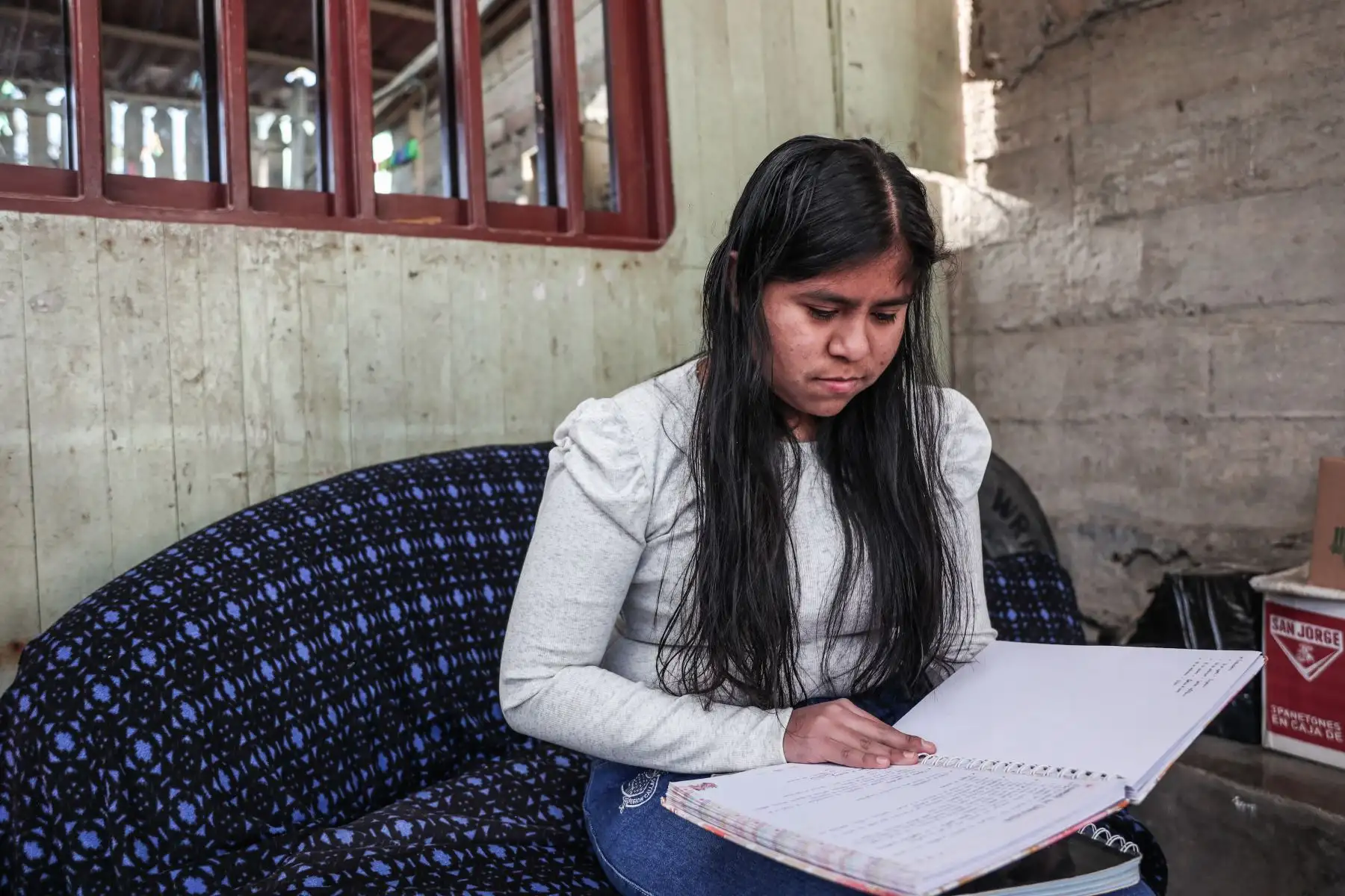 Su madre, ama de casa, y su padre, que realiza diversos trabajos temporales, siempre han estado a su lado, alentándola en cada paso. Foto: ANDINA/Connie Calderon