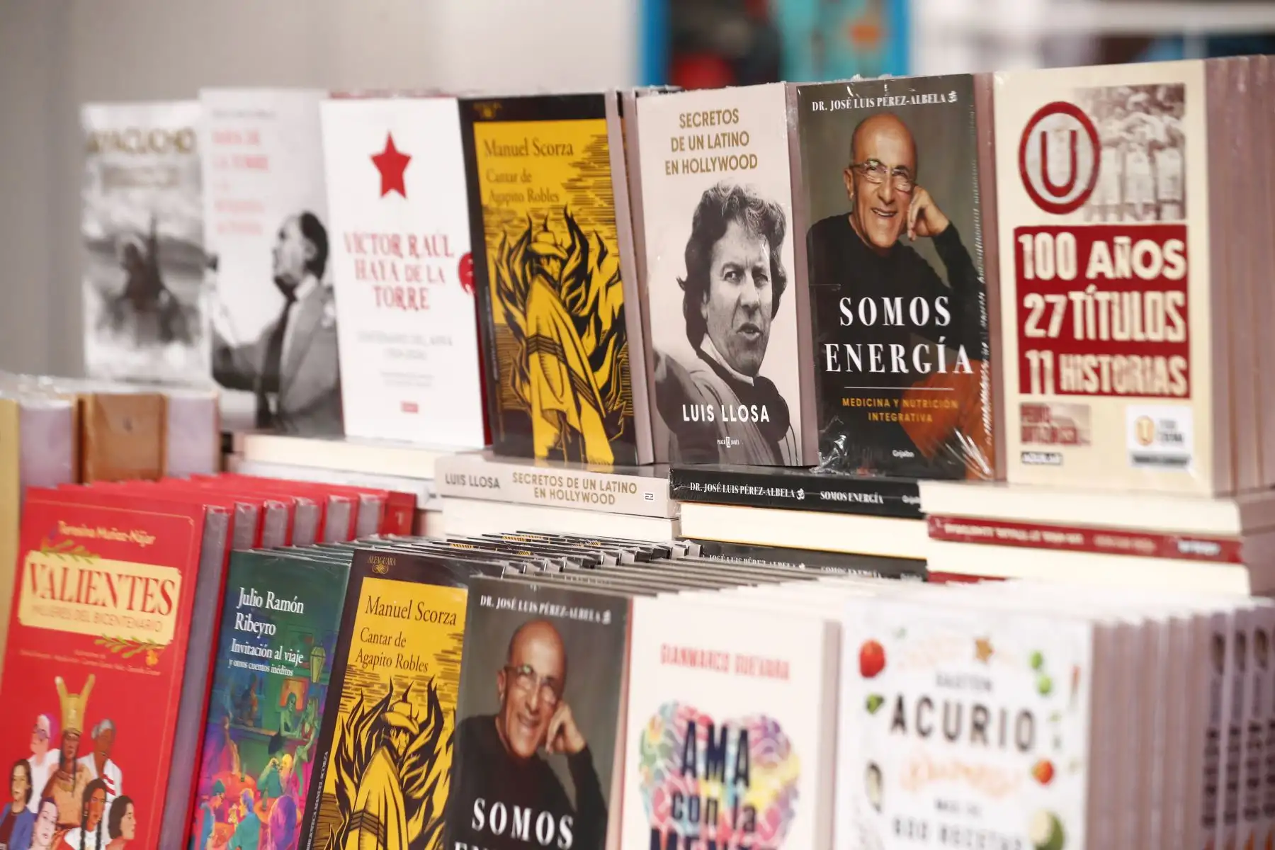 La Feria Internacional del Libro de Lima 2024 abrió sus puertas al público en Jesús María, con una variada oferta de publicaciones impresas que abarcan obras de literatura, ensayos, libros de política, filosofía y sociedad, cómic y literatura infantil, entre otros. Foto: ANDINA/Daniel Bracamonte