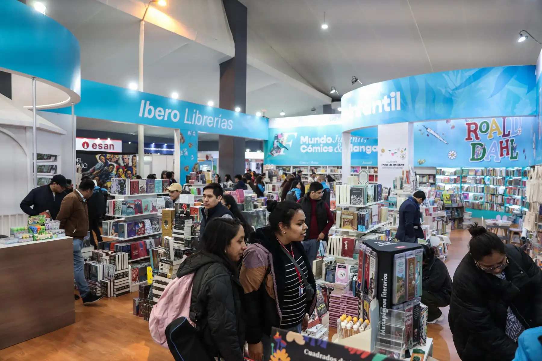 La Feria Internacional del Libro de Lima es el evento cultural y editorial más grande e importante del Perú, al cual asisten bibliófilos de distintas edades. Foto: ANDINA/Connie Calderon