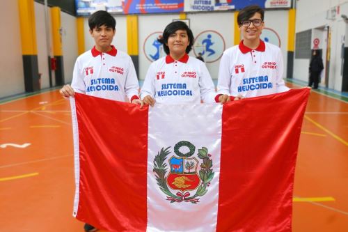 Escolares peruanos ganan medallas en Olimpiada Internacional de Matemática. Foto: ANDINA/Difusión.