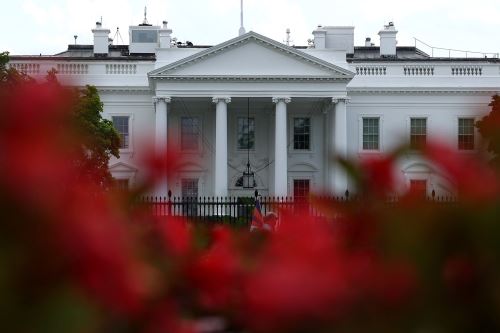 Entrada principal de la Casa Blanca Foto: AFP/Archivo