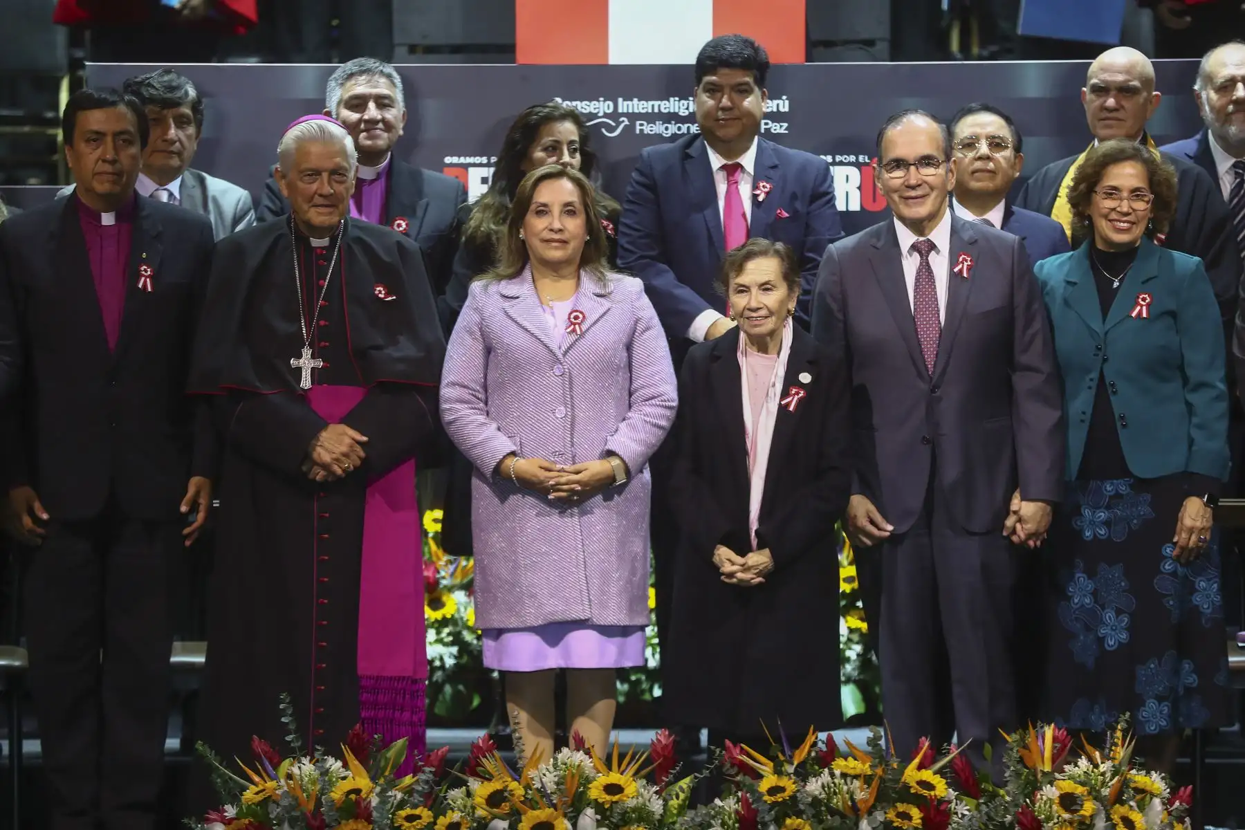 Presidenta de la república participó en la Ceremonia “Oramos por el Perú 2024: Celebrando la Creación Divina” con ocasión de la conmemoración del 203 aniversario de la Independencia Nacional. Foto: ANDINA/Prensa Presidencia