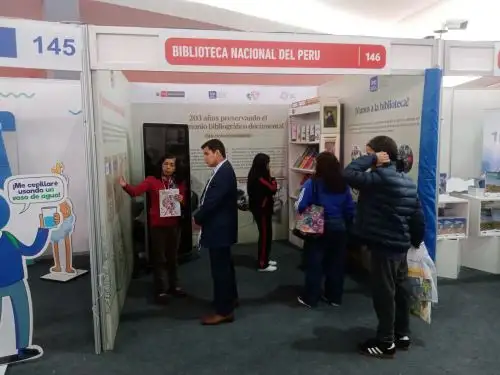 BNP en la FIL Lima 2024.