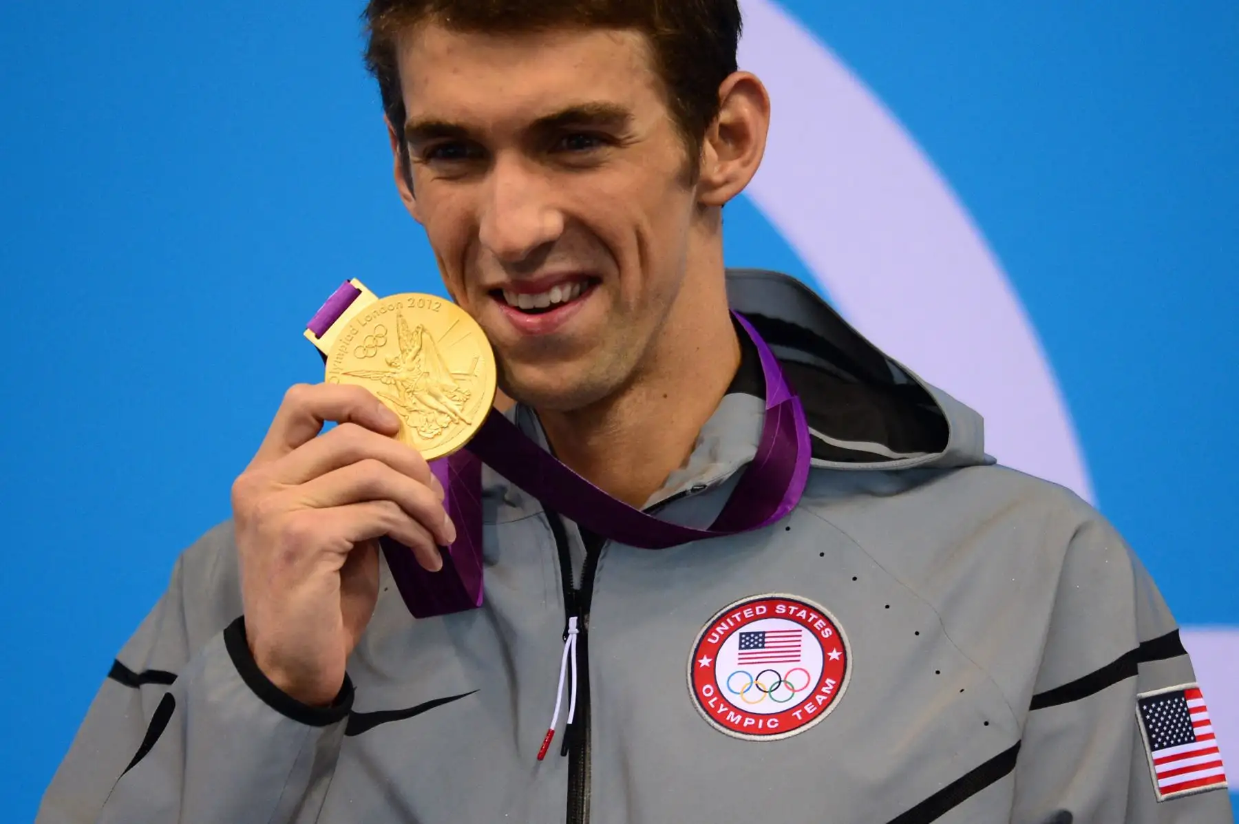 Su majestad Michael Phelps, exnadador estadounidense​ y el deportista olímpico más condecorado de todos los tiempos, con un total de 28 medallas. Foto: AFP
