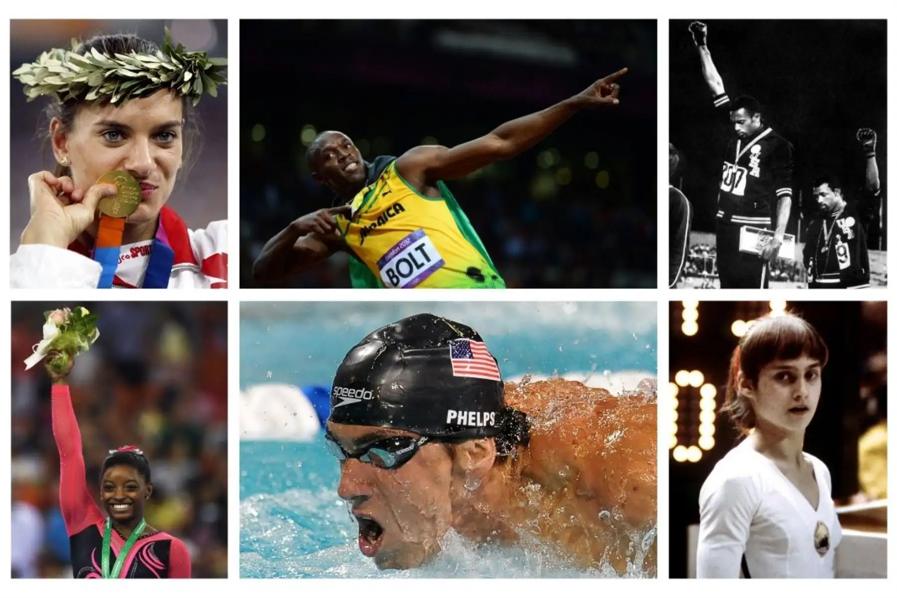 A dos días de iniciarse los Juegos Olímpicos París 2024, hacemos un repaso por algunos de los más recordados héroes deportivos que nos ha dejado las historia de las olimpiadas. Foto: Composición con fotos de AFP