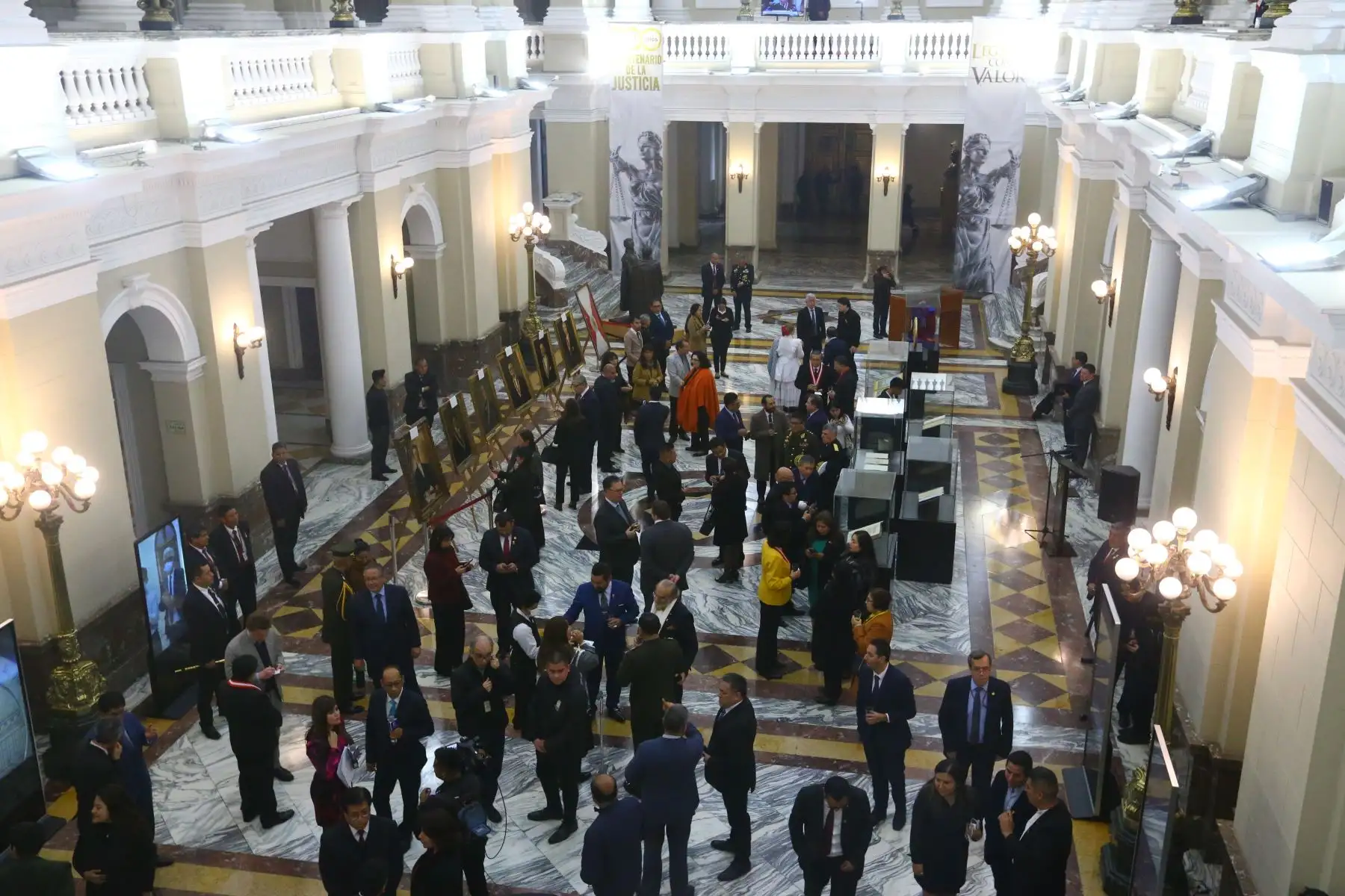 La importante actividad se llevó acabo en el Salón Vidaurre de Palacio Nacional de Justicia.
Foto: ANDINA/Eddy Ramos