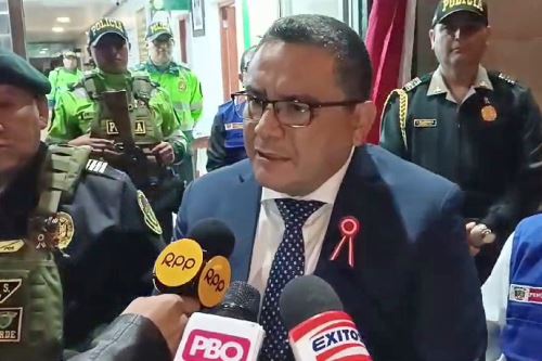 Mininter denunciará a fiscal que dejó en libertad a delincuente que resultó herido en Surco. Foto: Andina/Difusión