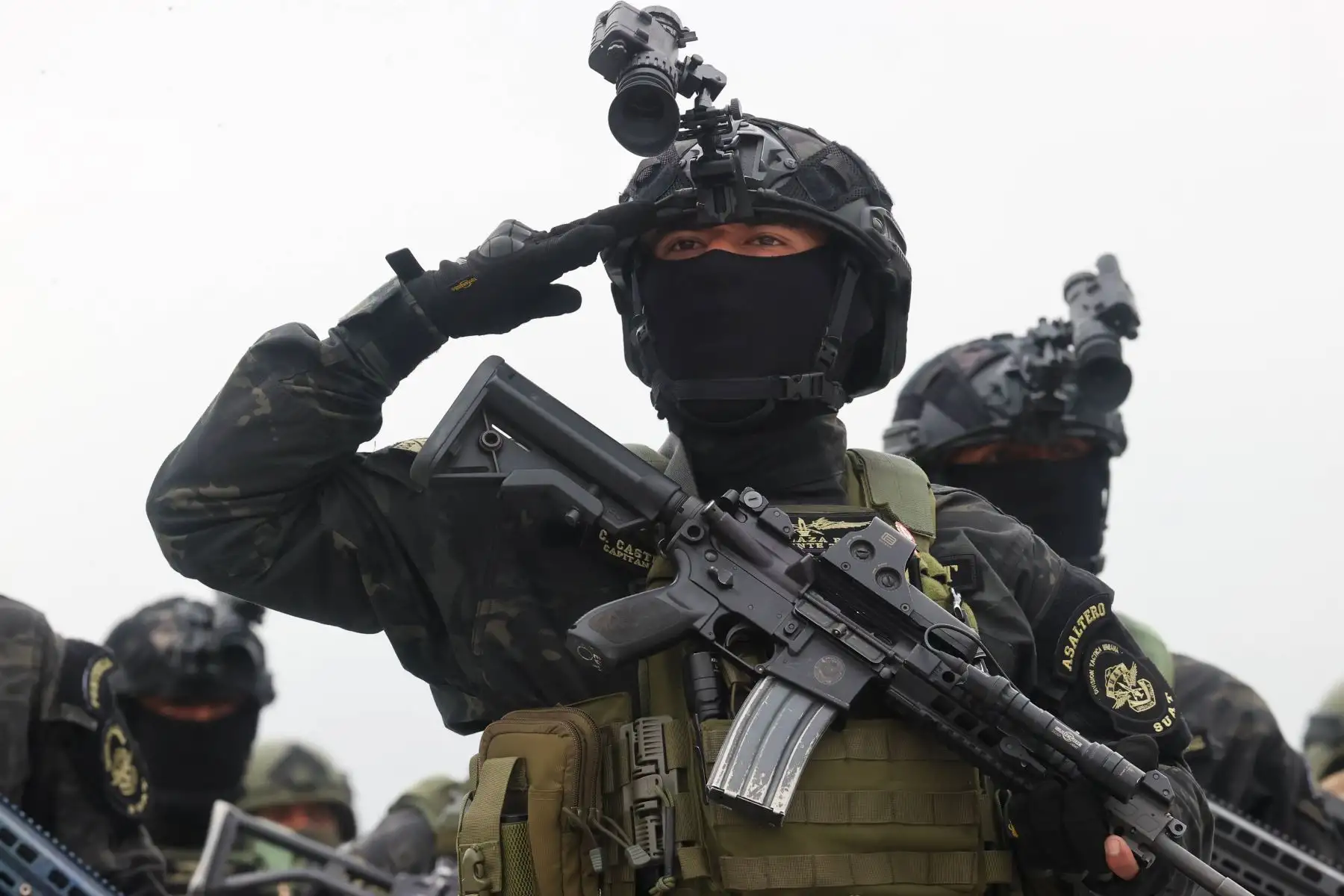Ensayo general de la Gran Parada y Desfile Cívico Militar 2024 desarrollado en la base aérea Las Palmas como parte de las actividades por el 203° aniversario de la Independencia Nacional del Perú.

Foto:Juan Carlos Guzmán Negrini