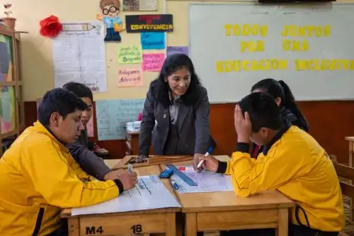 El Ministerio de Educación señala que en marzo se pagarán asignaciones a docentes y auxiliares. Foto: ANDINA/Difusión.