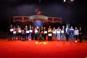 El Ministerio de Cultura otorgó reconocimientos a destacados exponentes del circo tradicional peruano. Foto: ANDINA/Difusión