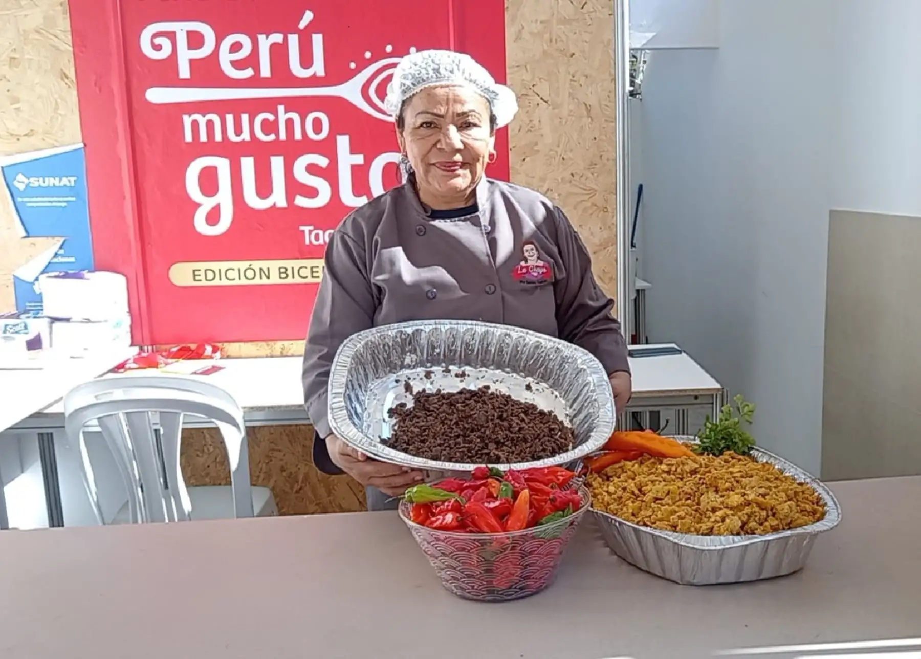 A las 14:00 horas de hoy viernes 26 de julio se inaugura oficialmente en Tacna la feria Perú Mucho Gusto. El certamen gastronómico espera la asistencia de más de 48,000 personas. ANDINA/Difusión