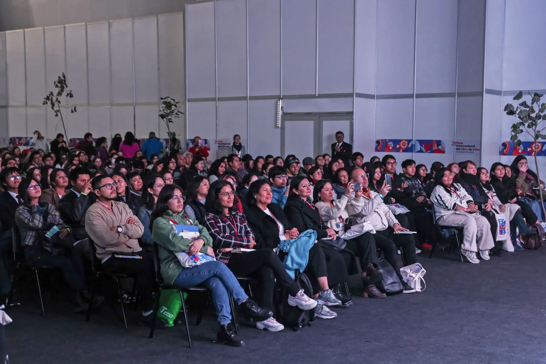 El reconocido escritor irlandés, John Boyne, autor de novelas y relatos, presenta su libro “El niño con el pijama de rayas”. Foto: ANDINA/ Connie Calderon